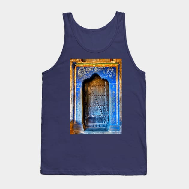 Beautiful old door in Negades - Zagori, Greece Tank Top by Cretense72